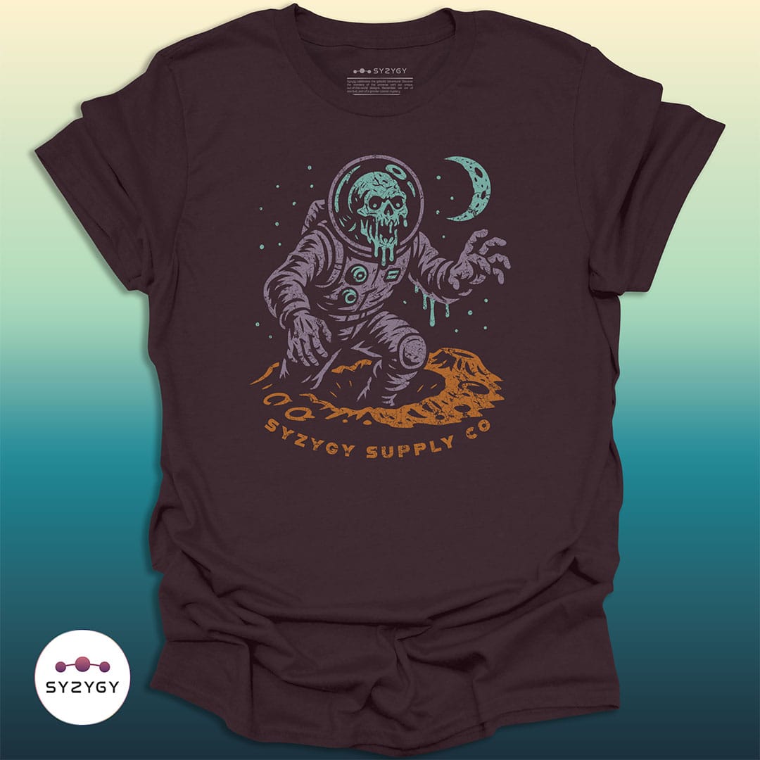 Syzygy Supply T-Shirt Dark Chocolate / S Crater Crawler T-shirt Space Aliens UFO Apparel