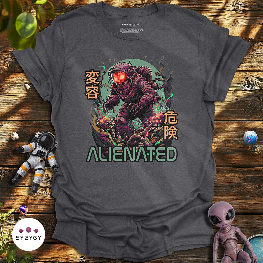 Syzygy Supply T-Shirt Dark Heather Grey / S Alienated T-shirt Space Aliens UFO Apparel