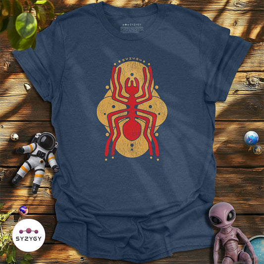 Syzygy Supply T-Shirt Heather Navy / S Glyphwalker T-shirt Space Aliens UFO Apparel
