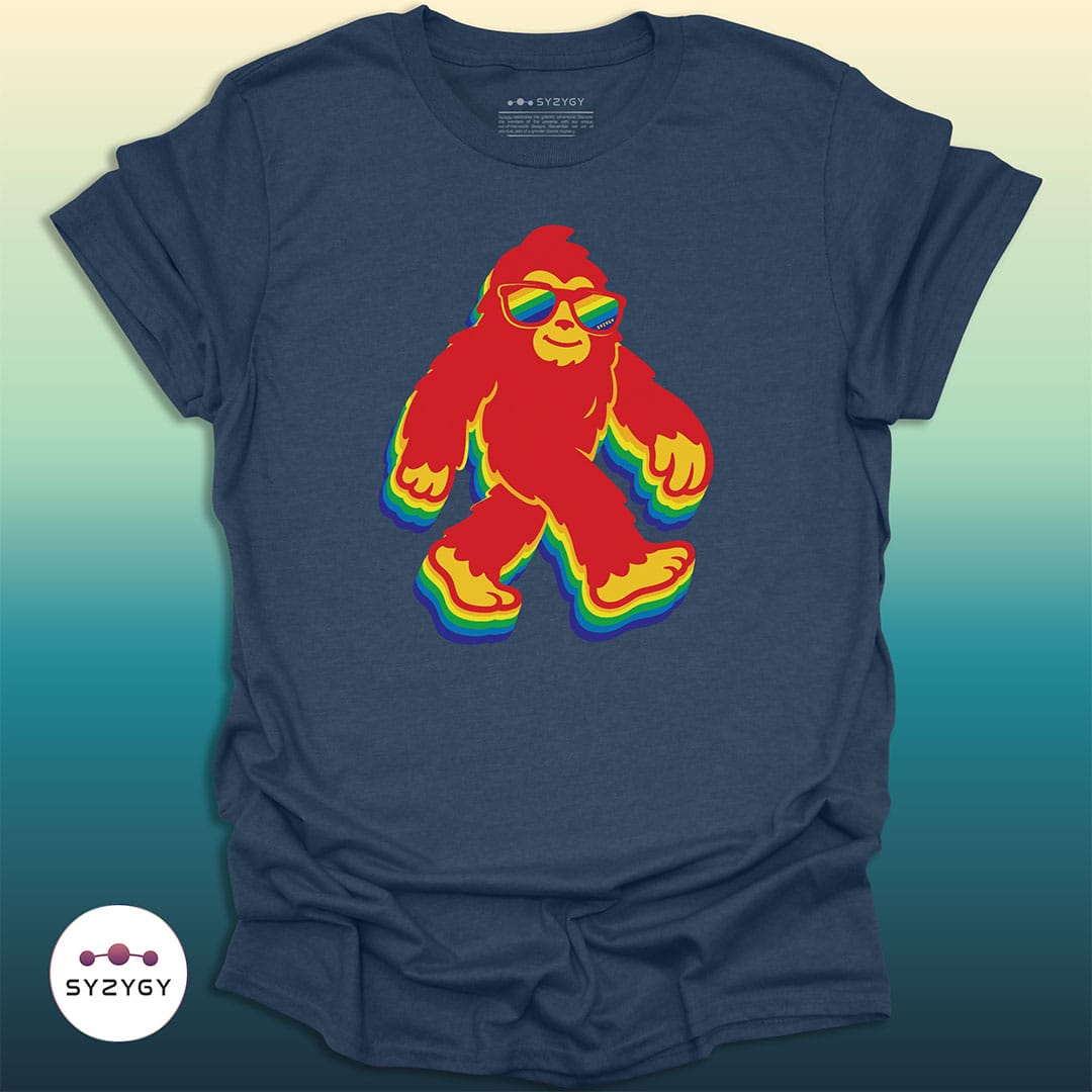 Syzygy Supply T-Shirt Heather Navy / S Hide & Chic T-shirt Space Aliens UFO Apparel