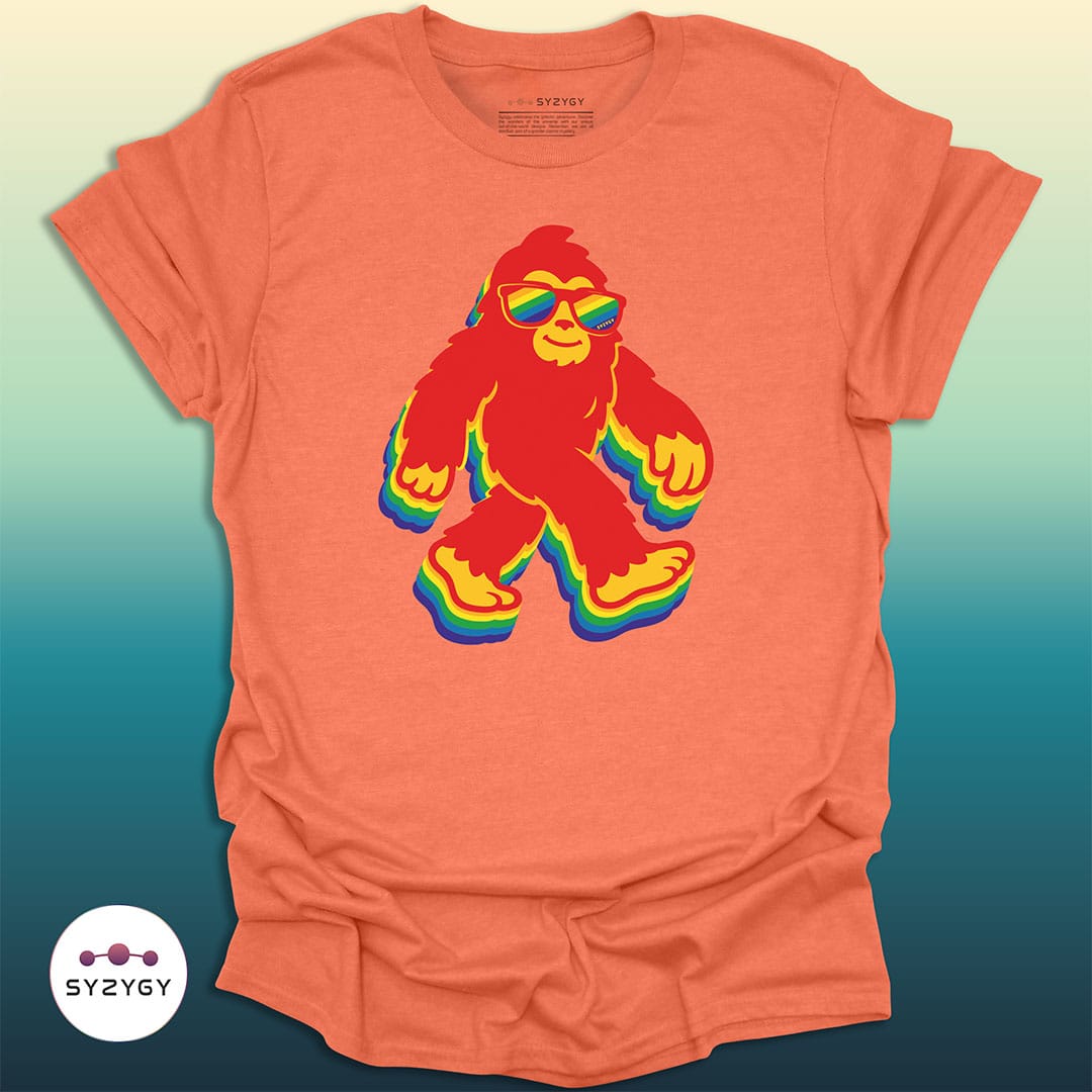Syzygy Supply T-Shirt Heather Orange / S Hide & Chic T-shirt Space Aliens UFO Apparel