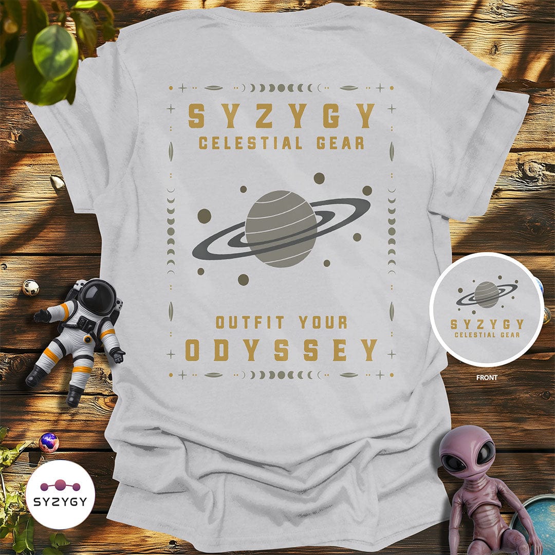 Syzygy Supply T-Shirt Ice Grey / S Celestial Gear T-shirt Space Aliens UFO Apparel