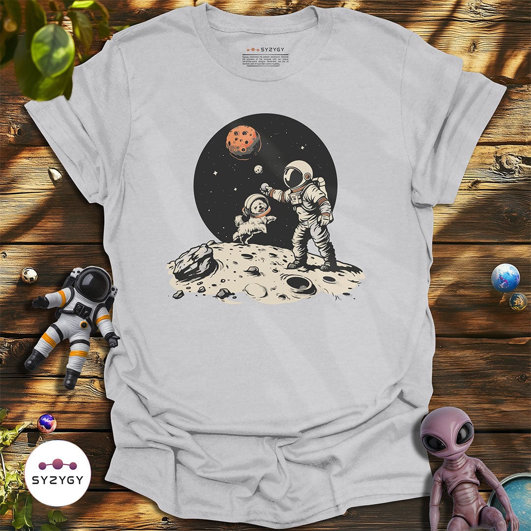 Syzygy Supply T-Shirt Ice Grey / S Cosmic Fetch T-shirt Space Aliens UFO Apparel