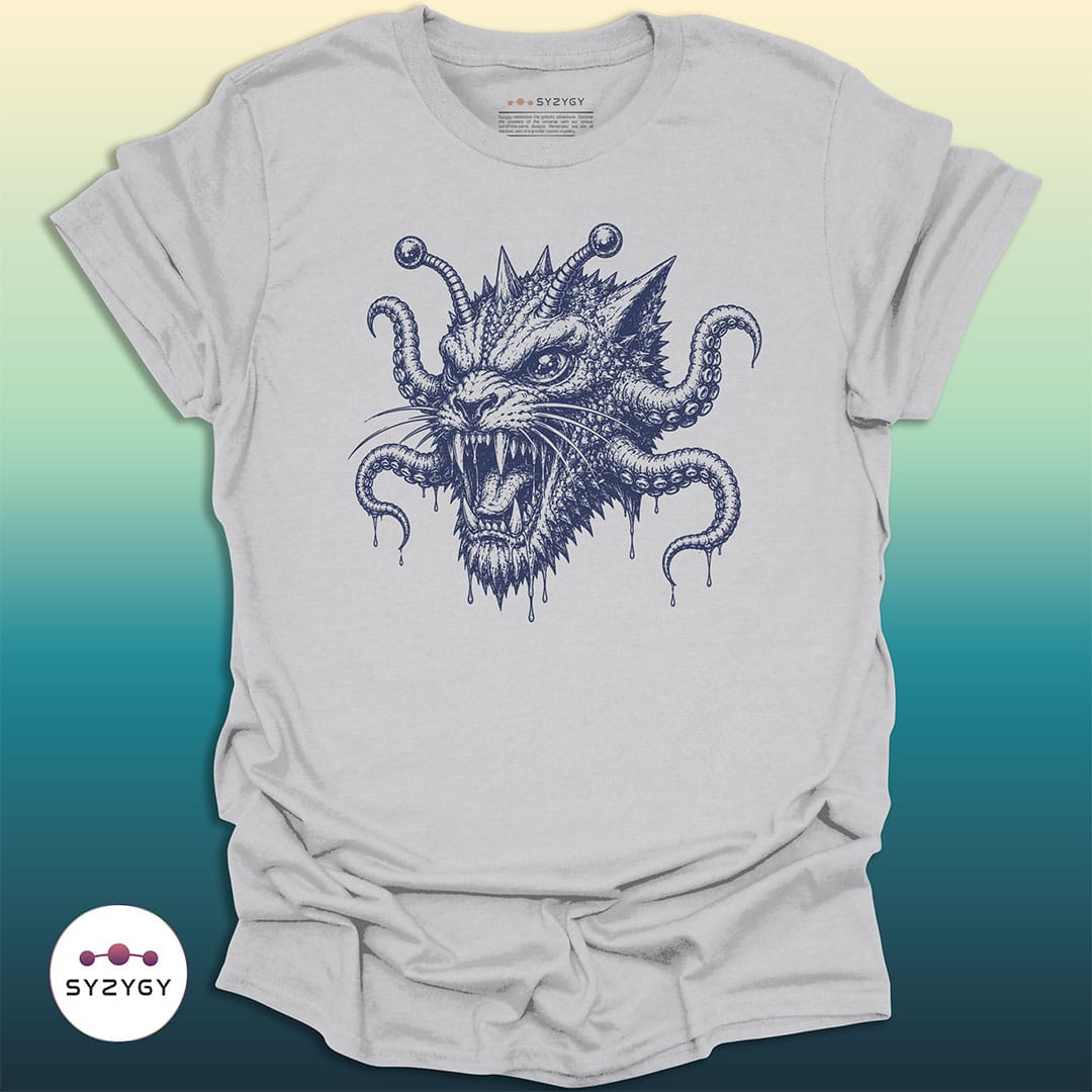 Syzygy Supply T-Shirt Ice Grey / S Vorren Beast T-shirt Space Aliens UFO Apparel