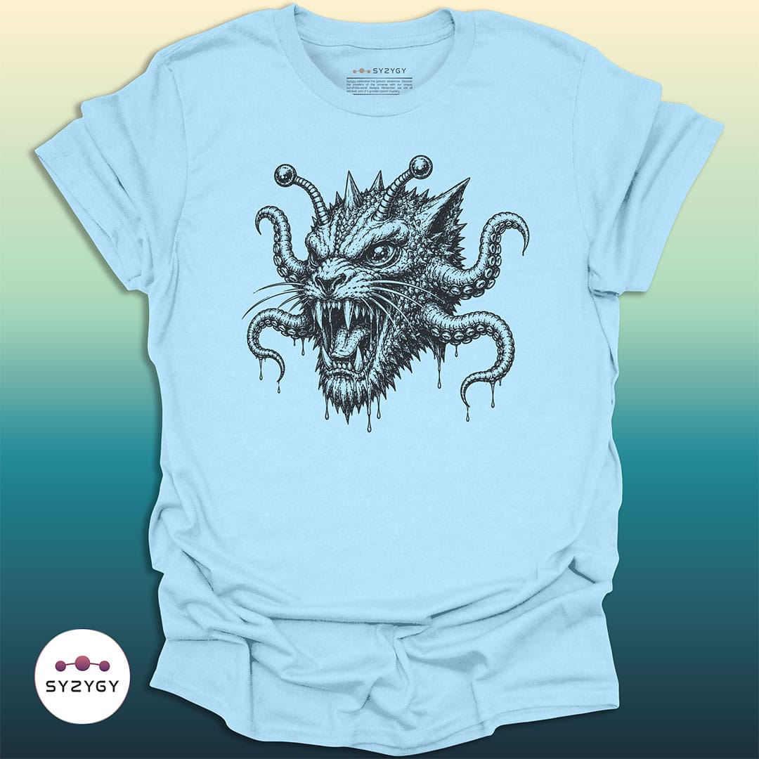 Syzygy Supply T-Shirt Light Blue / S Vorren Beast T-shirt Space Aliens UFO Apparel