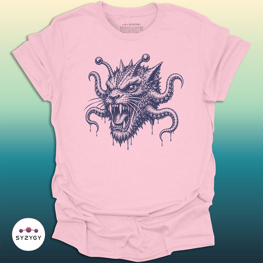 Syzygy Supply T-Shirt Light Pink / S Vorren Beast T-shirt Space Aliens UFO Apparel