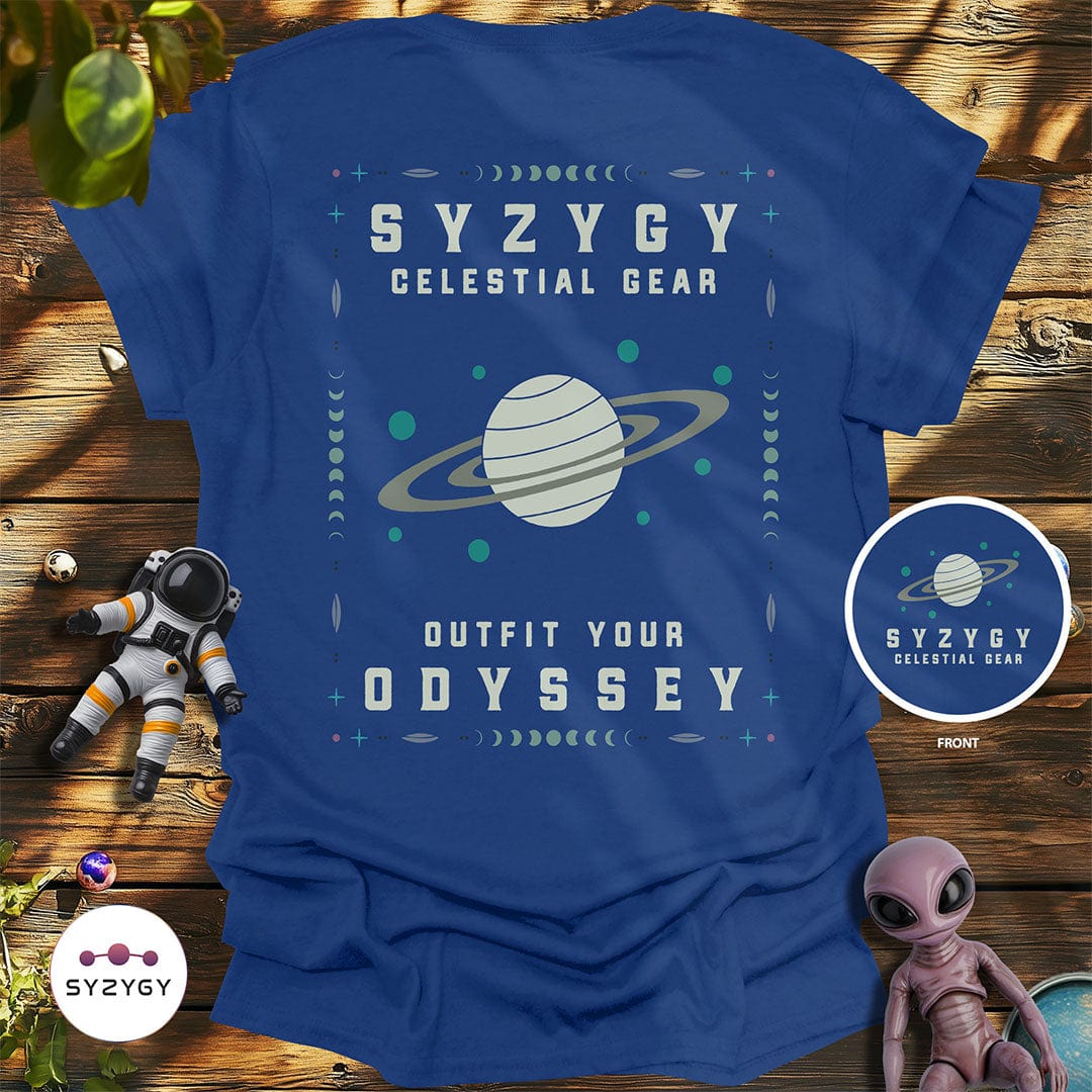 Syzygy Supply T-Shirt Metro Blue / S Celestial Gear T-shirt Space Aliens UFO Apparel