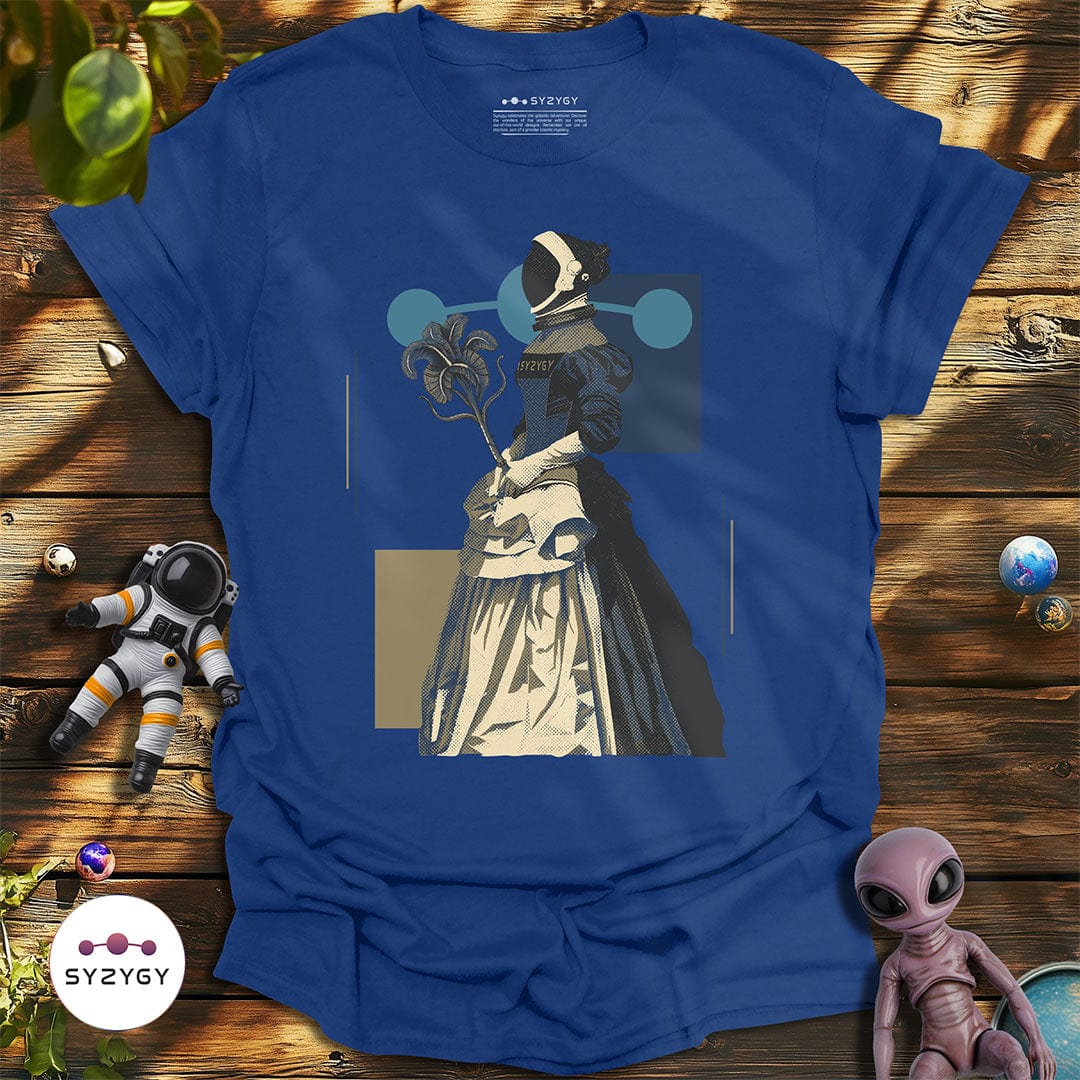 Syzygy Supply T-Shirt Metro Blue / S Galactic Elegance T-shirt Space Aliens UFO Apparel