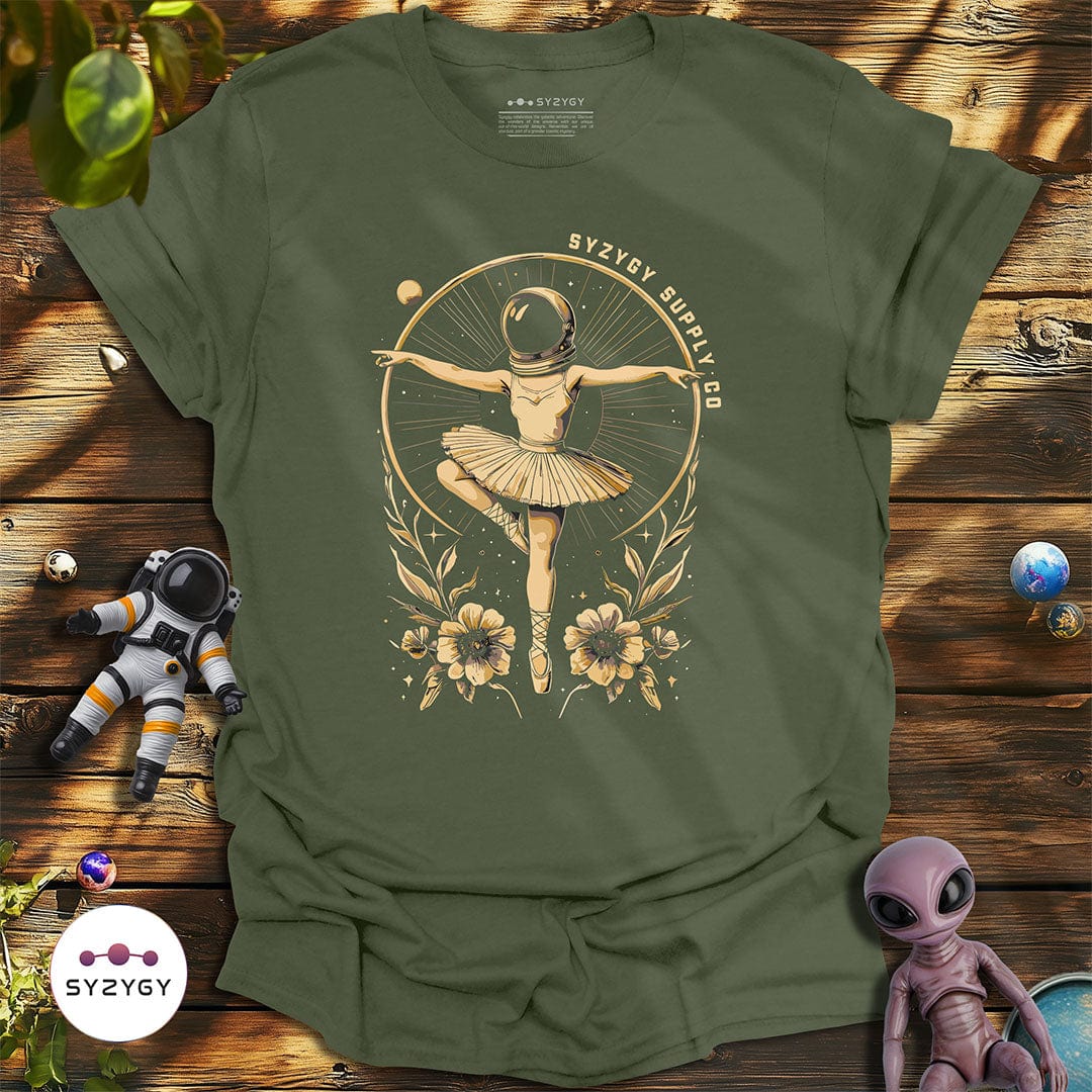 Syzygy Supply T-Shirt Military Green / S Moondancer T-shirt Space Aliens UFO Apparel