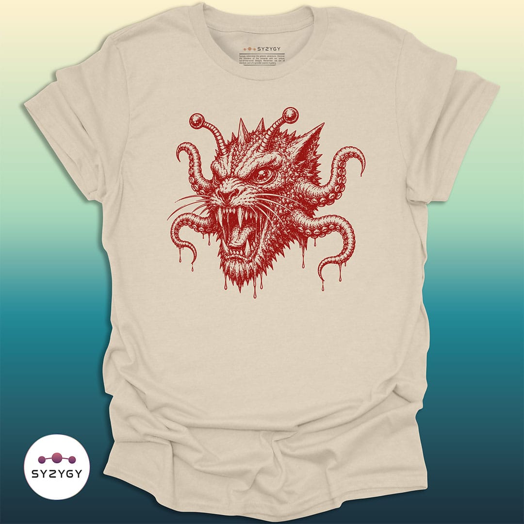Syzygy Supply T-Shirt Natural / S Vorren Beast T-shirt Space Aliens UFO Apparel