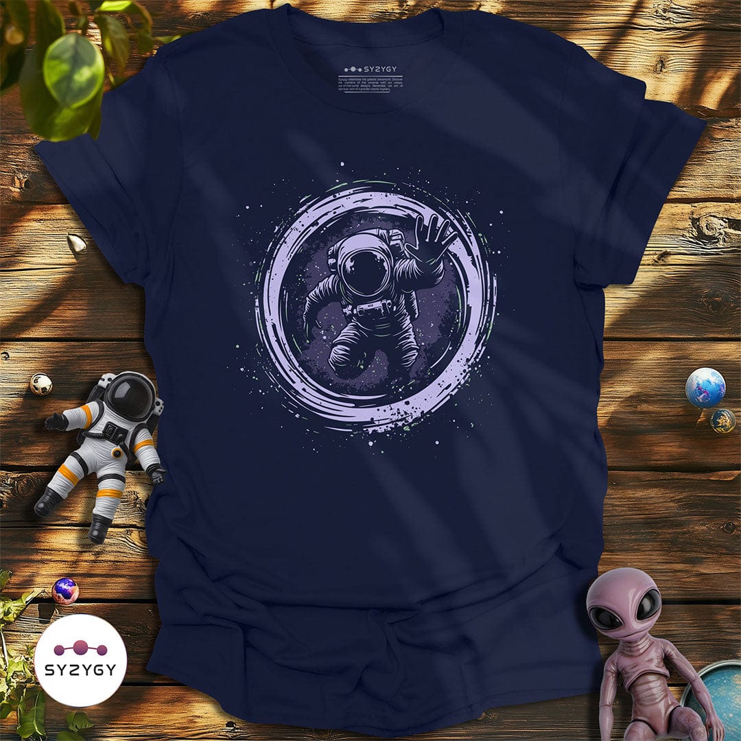 Syzygy Supply T-Shirt Navy / S Gravity Grip T-shirt Space Aliens UFO Apparel