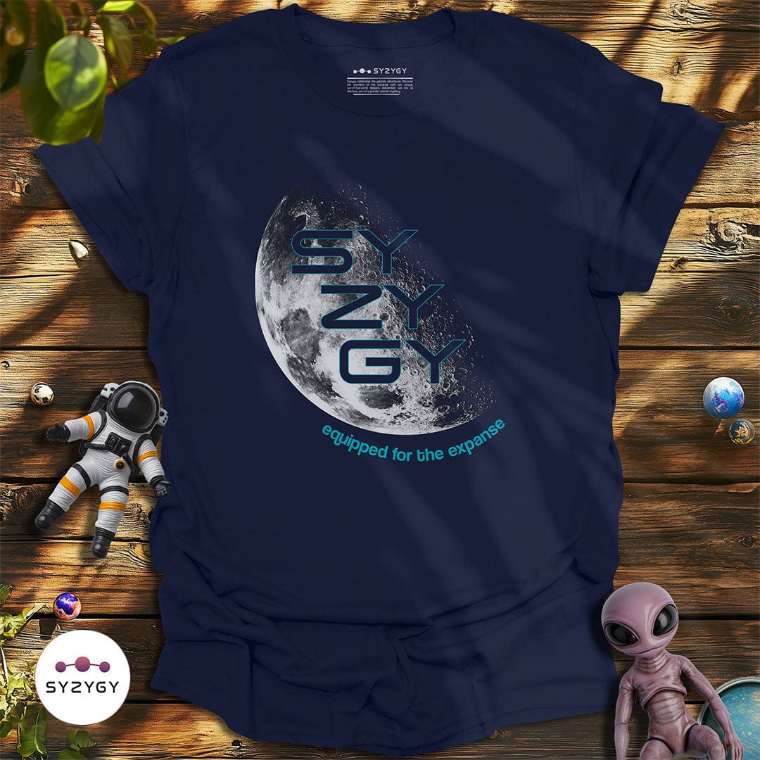 Syzygy Supply T-Shirt Navy / S Lunar Imprint T-shirt Space Aliens UFO Apparel