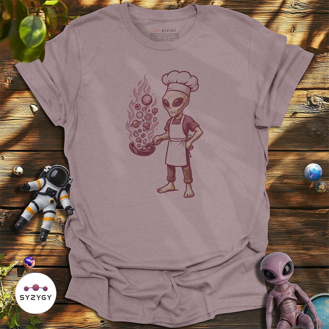 Syzygy Supply T-Shirt Paragon / S Stellar Stir-fry T-shirt Space Aliens UFO Apparel