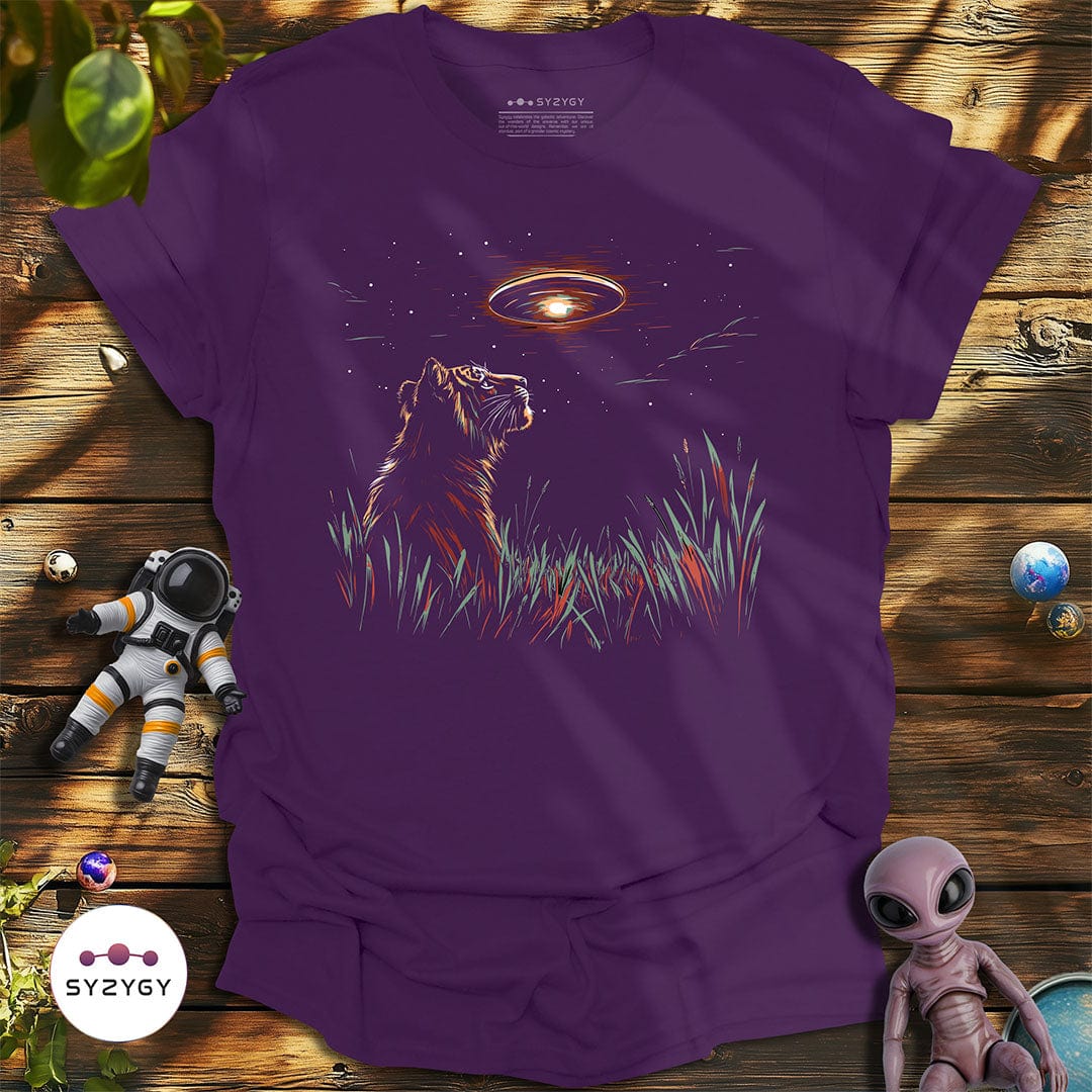 Syzygy Supply T-Shirt Purple / S Starlight Stalker T-shirt Space Aliens UFO Apparel