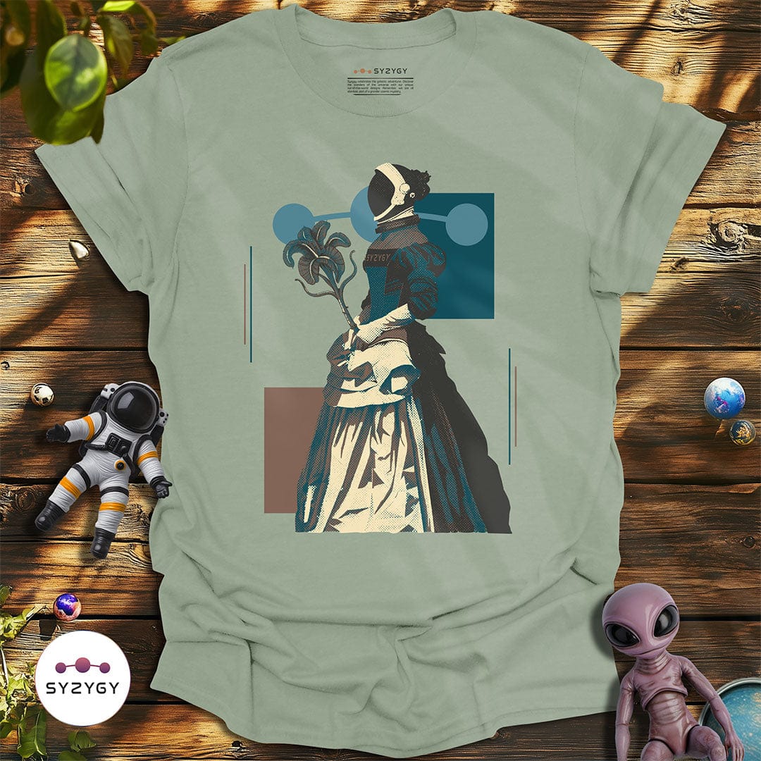 Syzygy Supply T-Shirt Sage / S Galactic Elegance T-shirt Space Aliens UFO Apparel