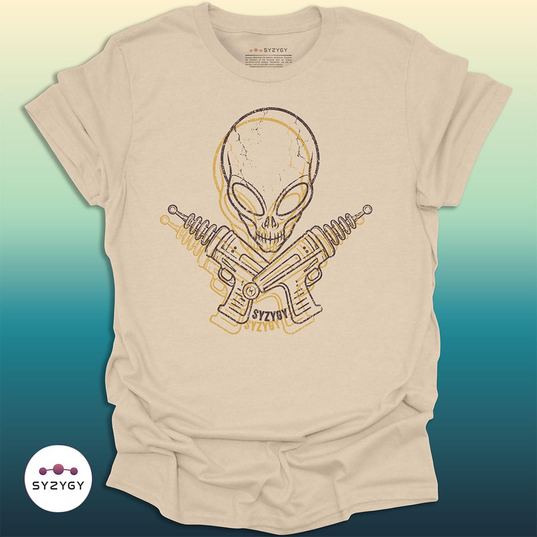 Syzygy Supply T-Shirt Sand / S Dead Signal T-shirt Space Aliens UFO Apparel
